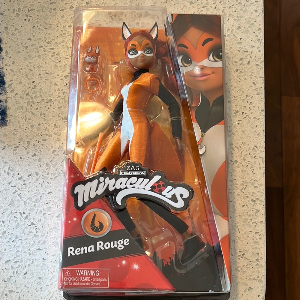 Rena Rouge Action Figure - Orange and White